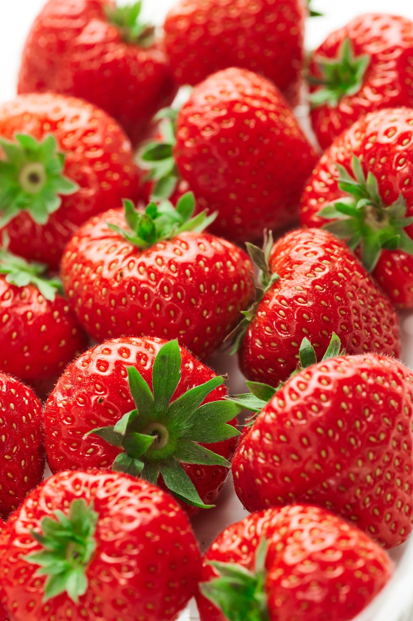 Premium strawberry close-up
